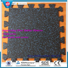 Non-Toxic Gym Rubber Floor Matr for Gym Fitness Tiles